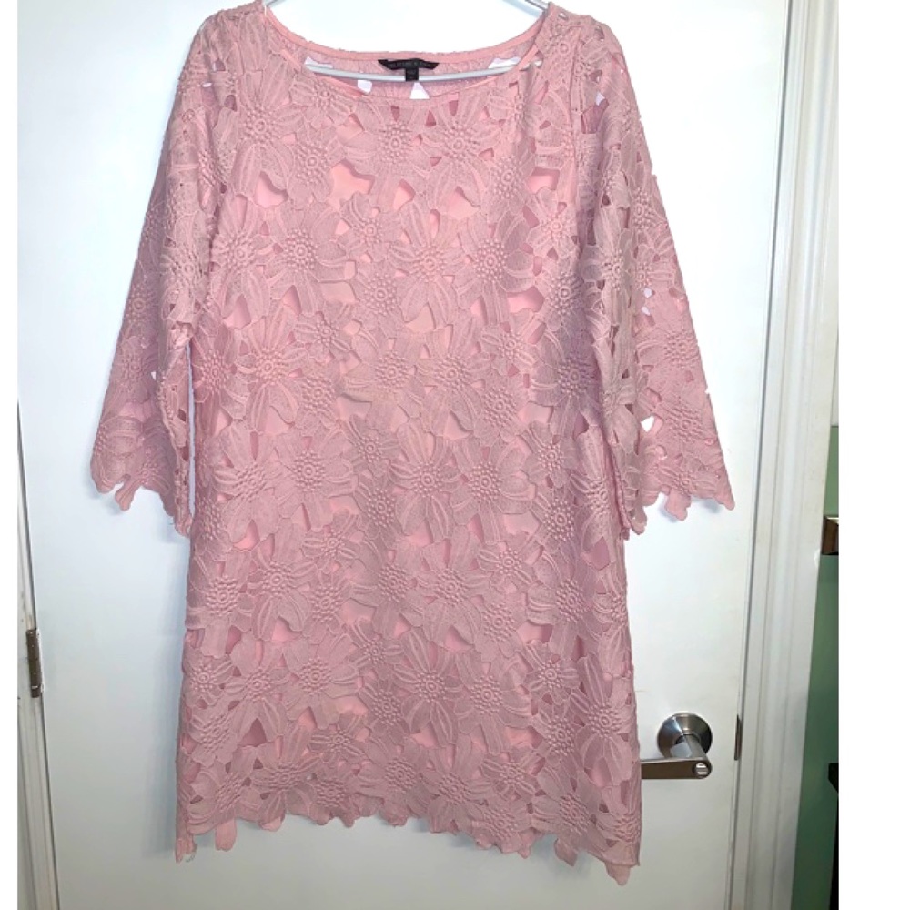 Luxury Belza Lace Shift Dress